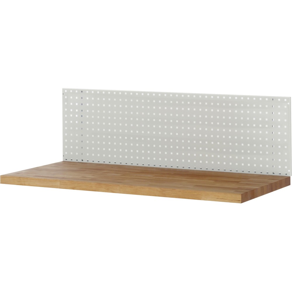 RAU Werkbank-Aufbau, Lochplatte zur Selbstmontage, HxBxT 450 x 1.250 x 15 mm