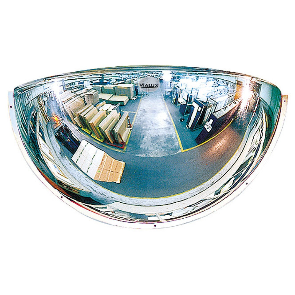 Vialux® Panoramaspiegel, Viertelkugel, Ø 800 mm, Acrylglas (PMMA)