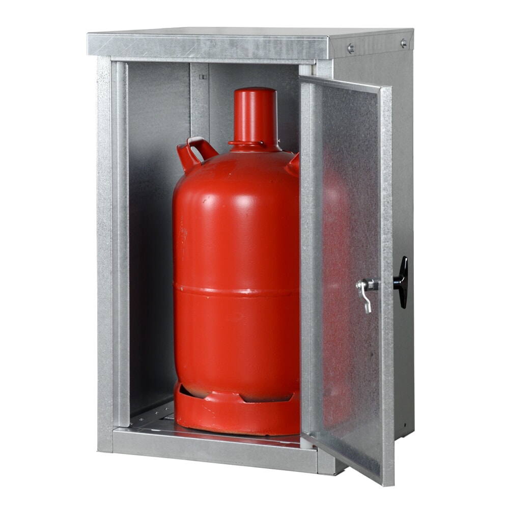 LaCont Gasflaschenschrank für Propangasflaschen, BxTxH 460 x 400 x 750 mm