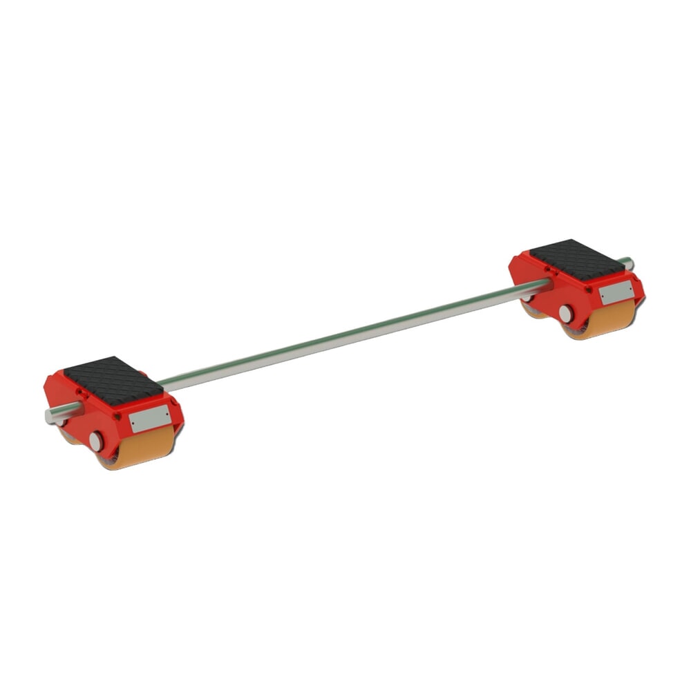 JUNG Fahrwerk JFB 3 K, JUWAthan®plus, Polyurethan-Rollen, TK 2 x 1.500 kg
