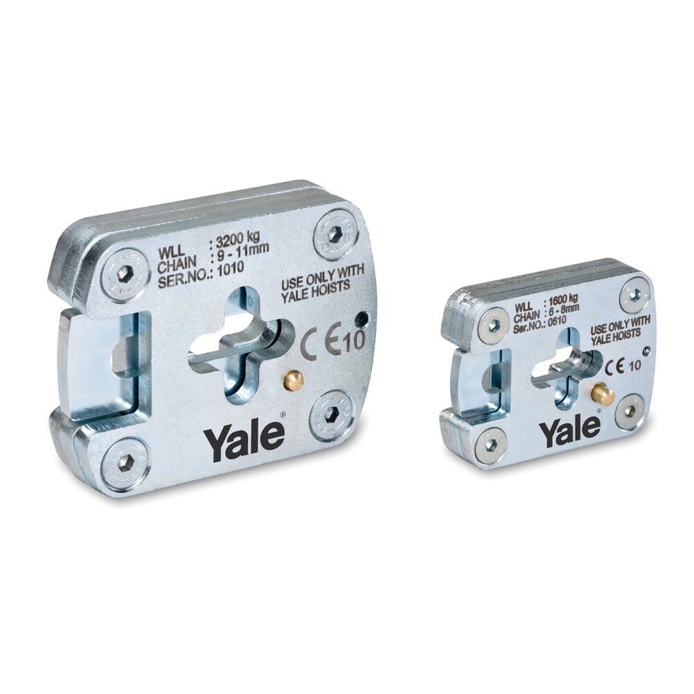 Yale® Kettenstopper YKST 1600, Tragkraft 1.600 kg, für Kettenabmessung 5,6 8 mm
