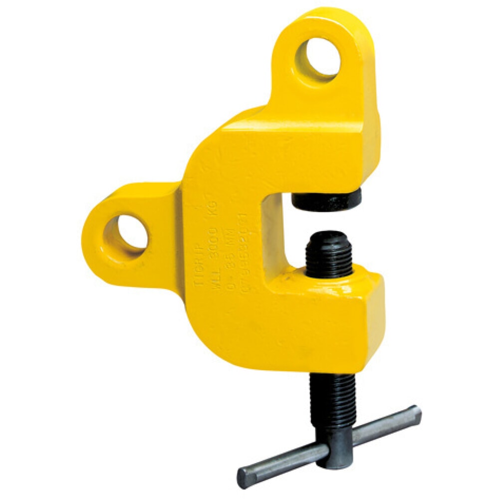 Yale® Schraubklemme TSZ, für dreidimensionale Zugrichtungen, Tragkraft 500 kg