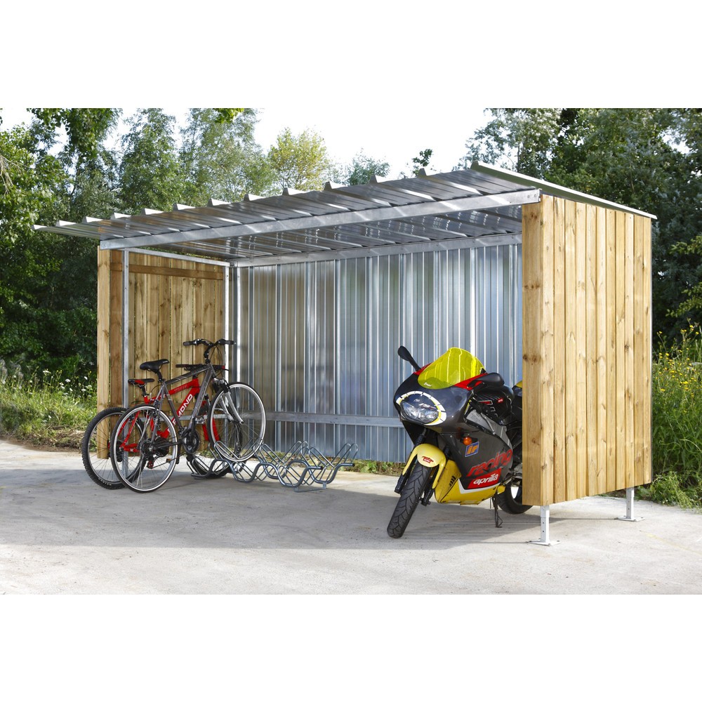  MOTTEZ Abri ext&eacute;rieur pour v&eacute;los, motos