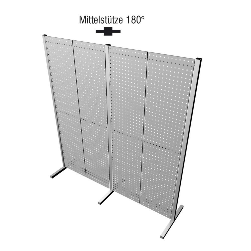 Mittelstütze 180° für Kappes RasterPlan Loch-/Schlitzplatten
