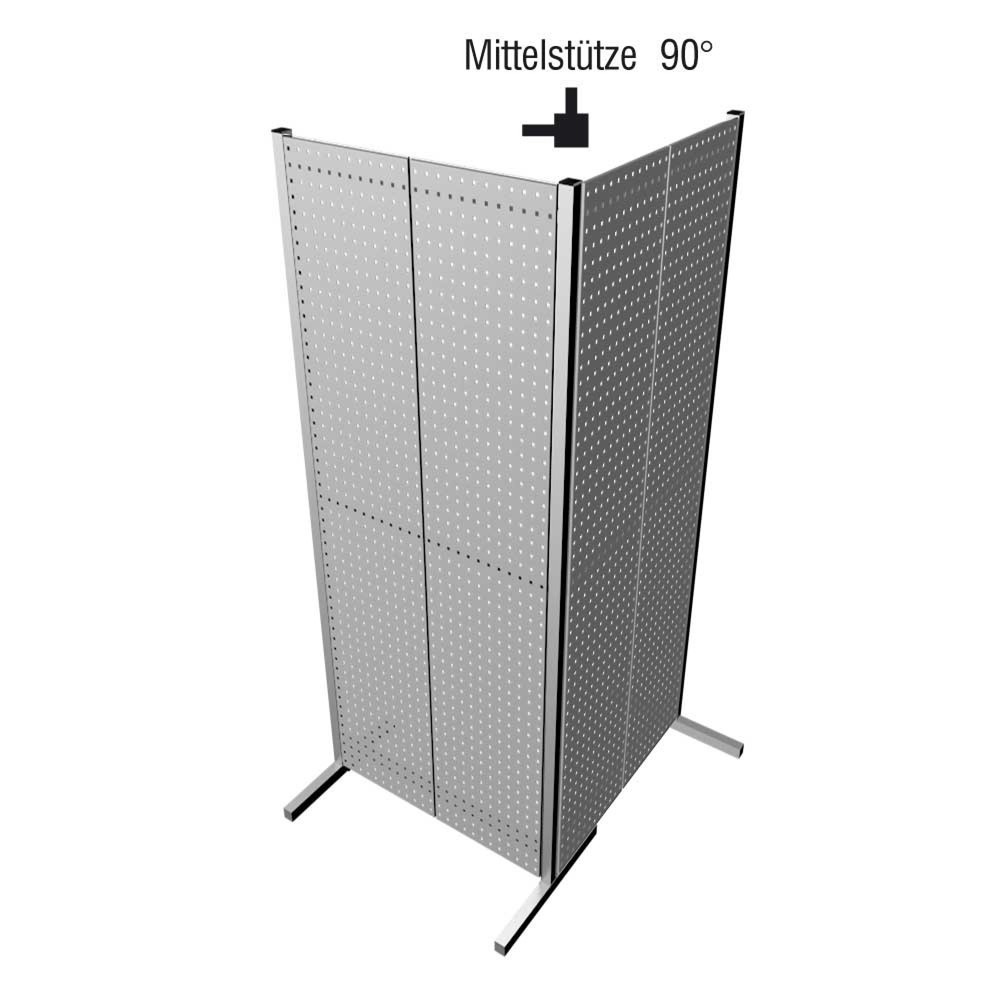 Mittelstütze 90° für Kappes RasterPlan Loch-/Schlitzplatten