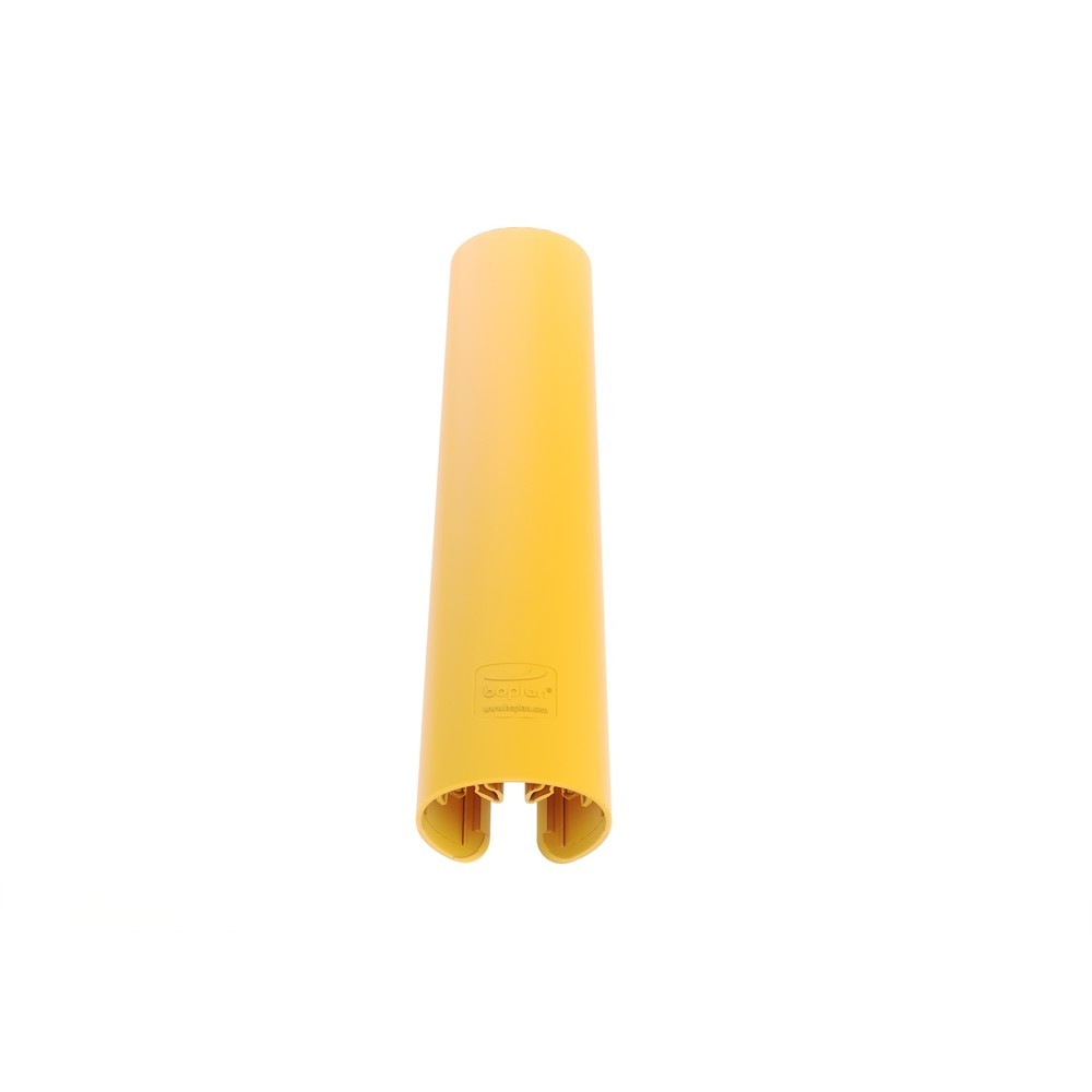 BOPLAN® Anfahrschutz für Regale RackBull L, aus Kunststoff, Innenmass HxBxT 600 x 75-120 x 35-60 mm
