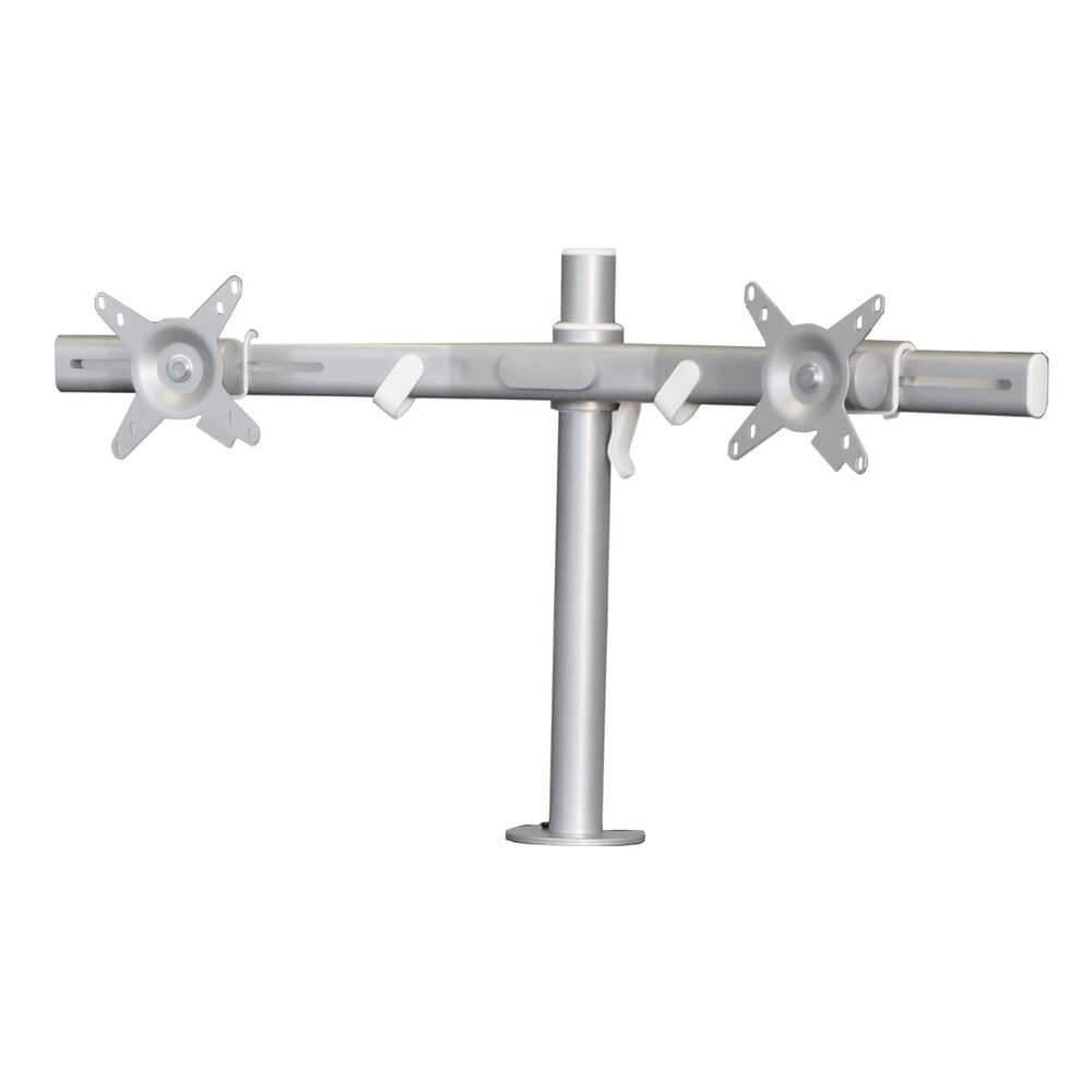 Dual-Monitorhalter VESA 75/100 für Jungheinrich™ Mobiler Arbeitsplatz WMD, horizontal, Säule