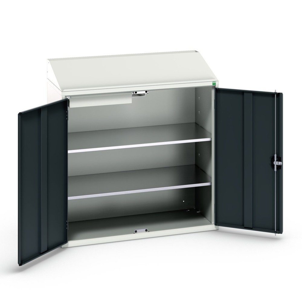 bott verso Economy Pult, mit 2 Fachböden und 1 Schublade, BxTxH: 1050 x 550 x 1130 mm