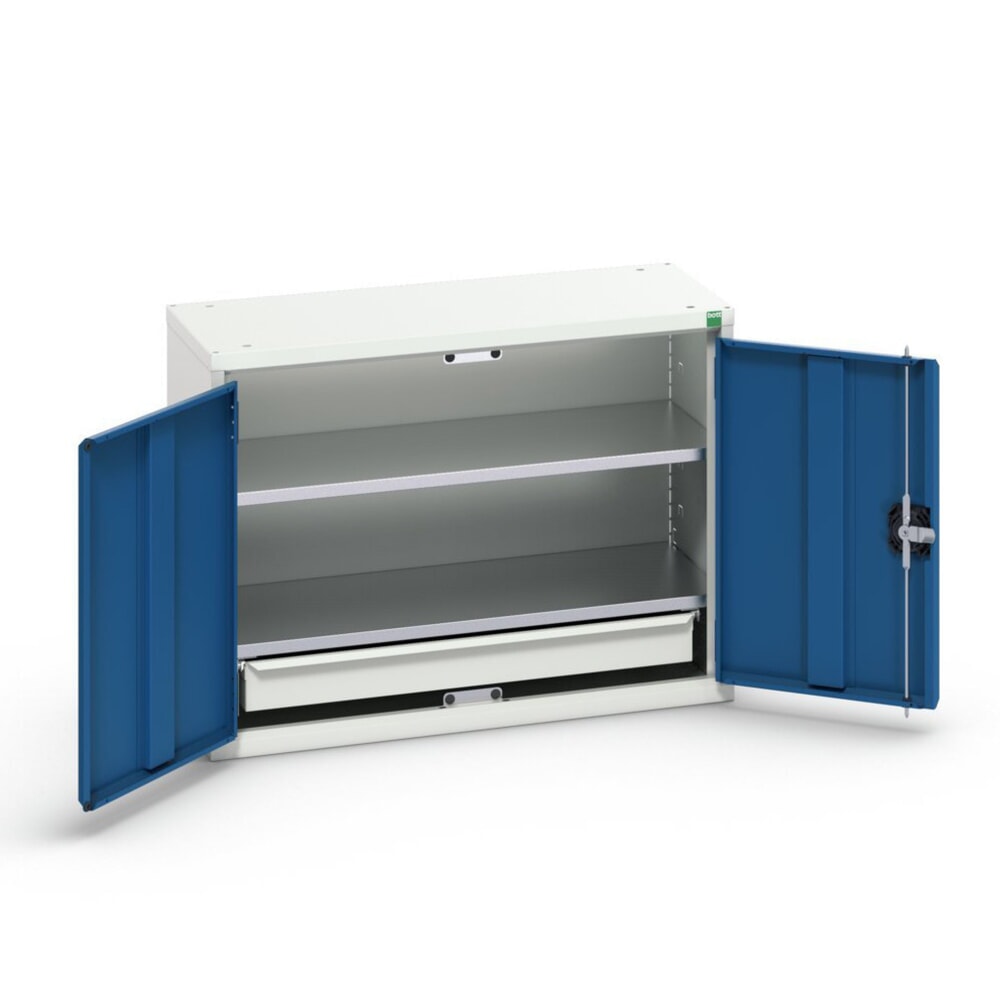 bott verso Economy Schrank, mit 2 Fachböden und 1 Schublade, BxTxH: 800 x 350 x 600 mm