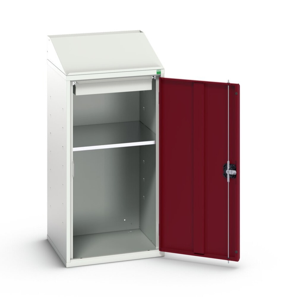 bott verso Economy Pult, mit 1 Fachboden, 1 Schublade, BxTxH: 525 x 550 x 1130 mm