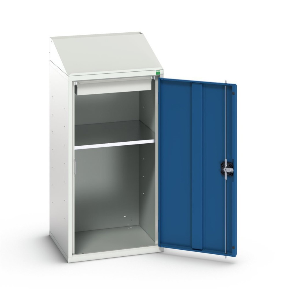 bott verso Economy Pult, mit 1 Fachboden, 1 Schublade, BxTxH: 525 x 550 x 1130 mm