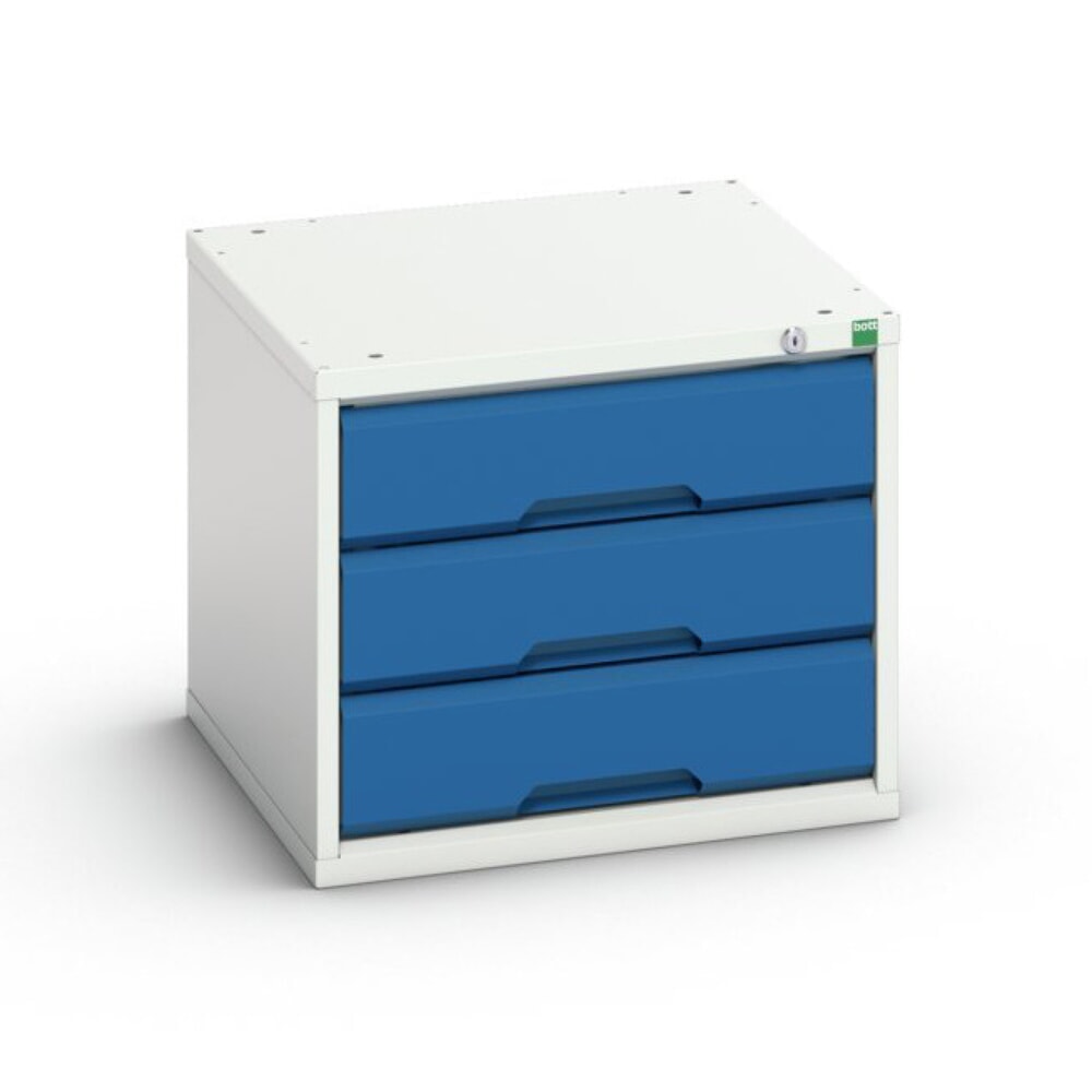 bott verso Schubladenschrank, mit 3 Schubladen, BxTxH: 525 x 550 x 450 mm