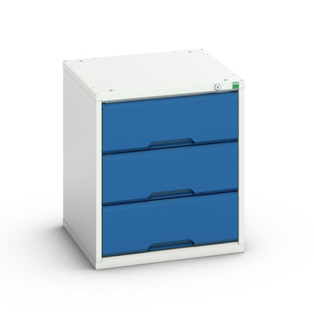 bott verso Schubladenschrank, mit 3 Schubladen, BxTxH: 525 x 550 x 600 mm