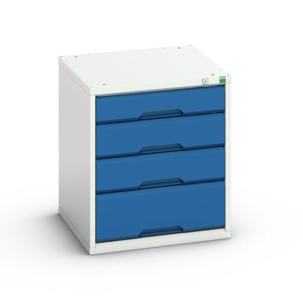 bott verso Schubladenschrank, mit 4 Schubladen, BxTxH: 525 x 550 x 600 mm
