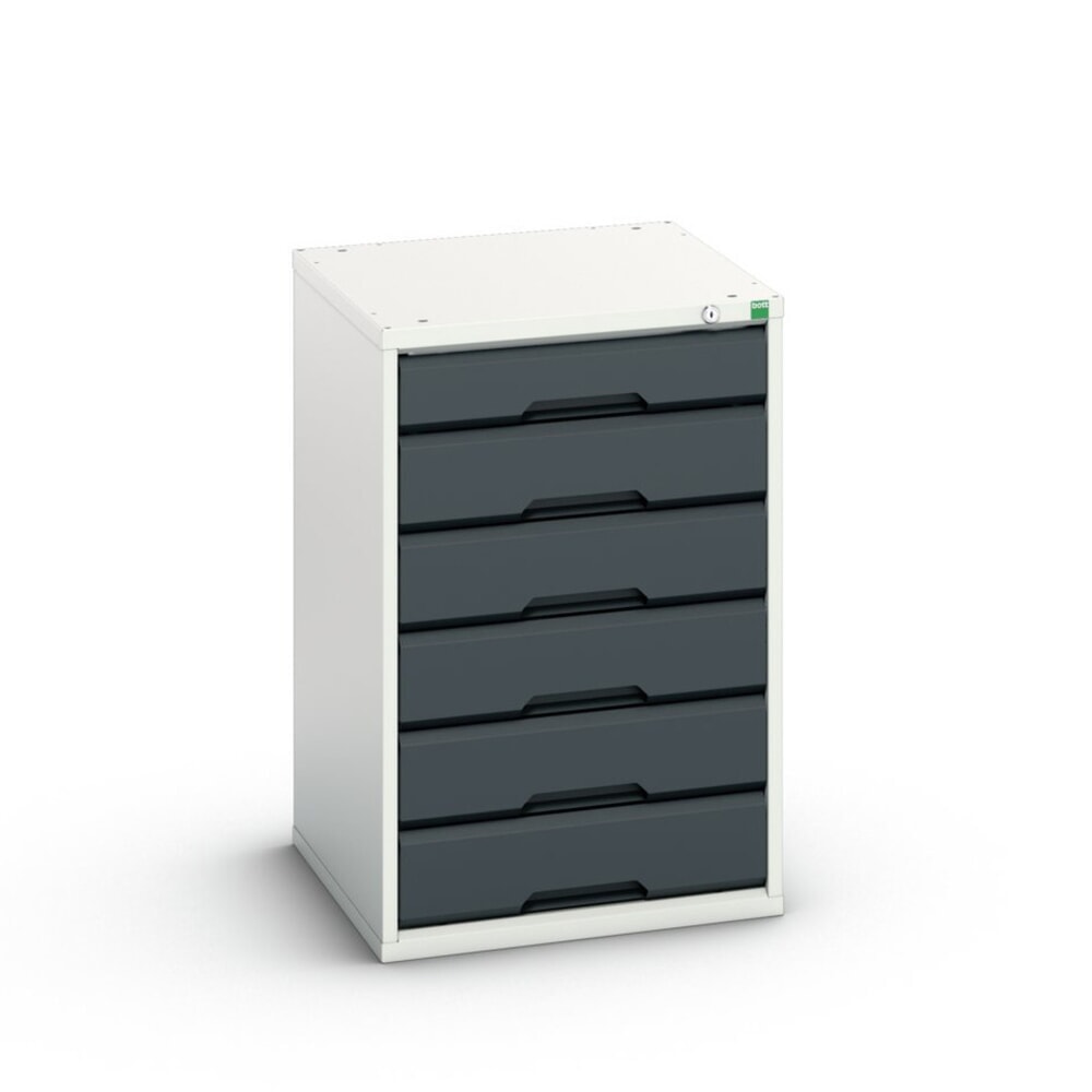 bott verso Schubladenschrank, mit 6 Schubladen, BxTxH: 525 x 550 x 800 mm