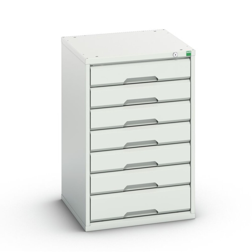 bott verso Schubladenschrank, mit 7 Schubladen, BxTxH: 525 x 550 x 800 mm