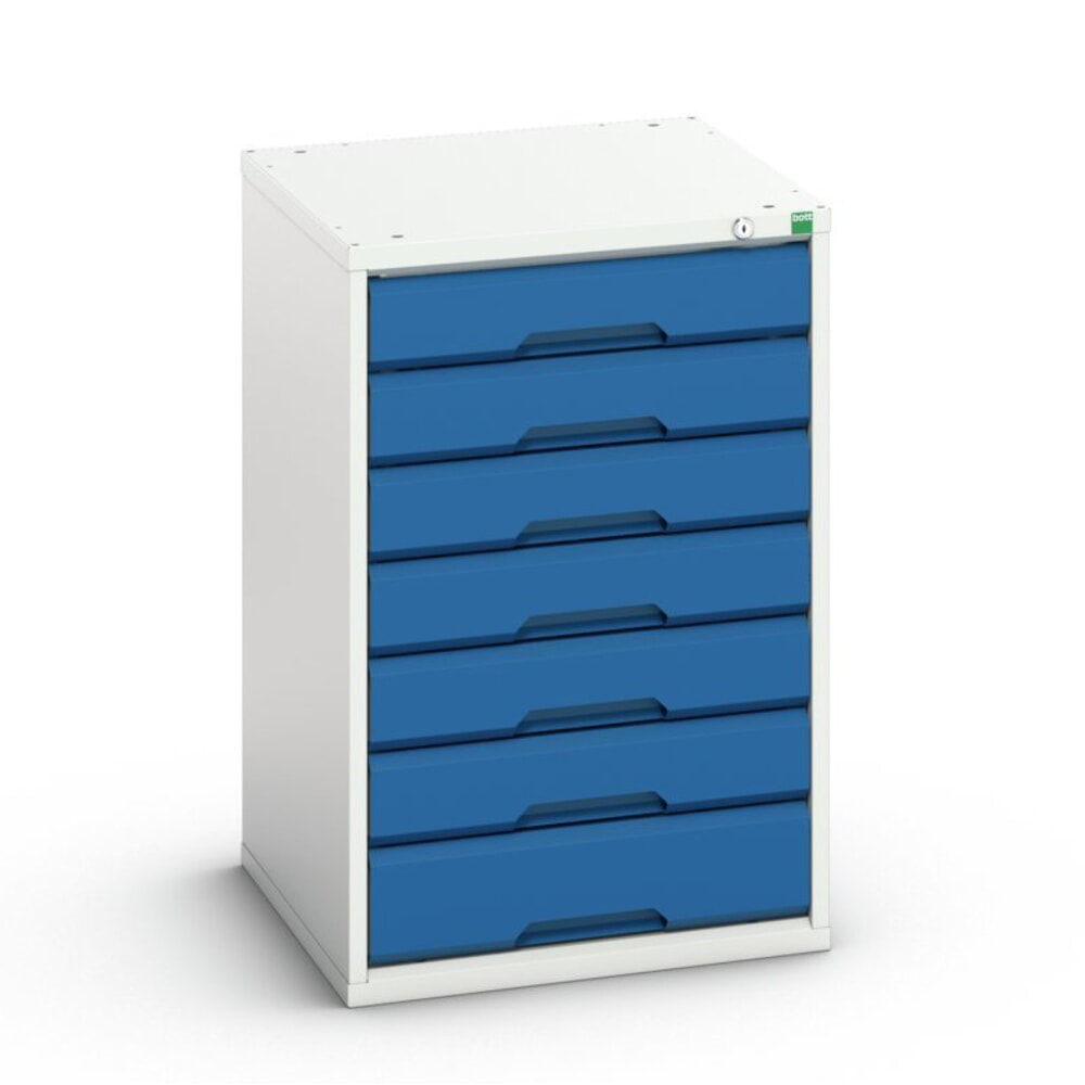 bott verso Schubladenschrank, mit 7 Schubladen, BxTxH: 525 x 550 x 800 mm