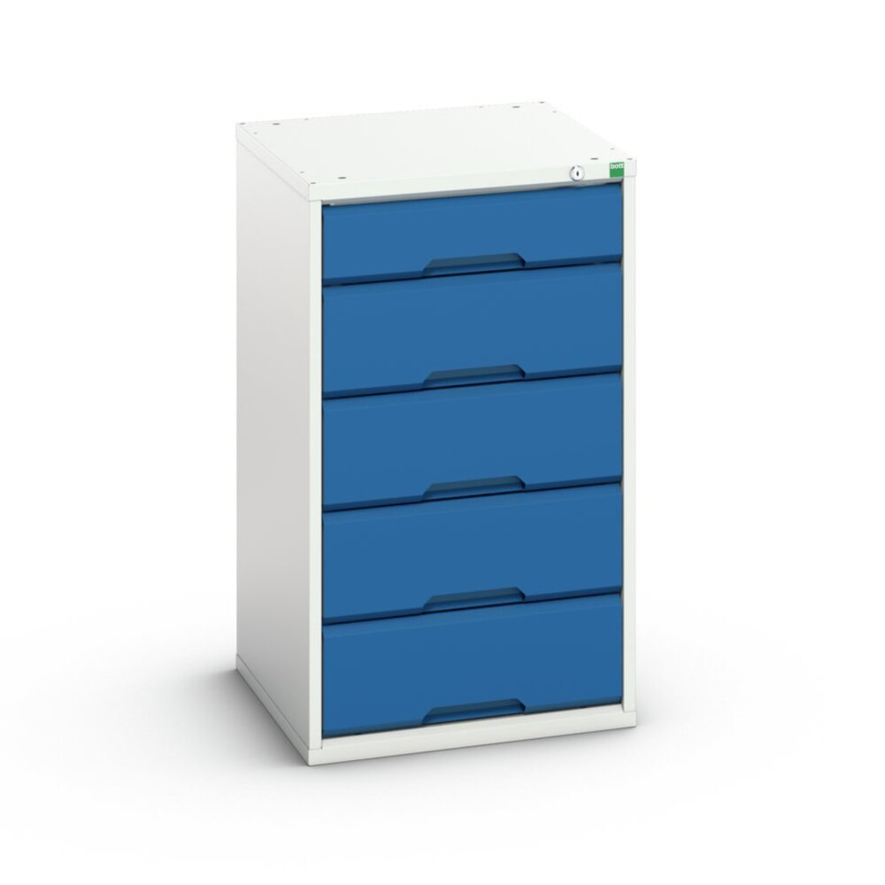 bott verso Schubladenschrank, mit 5 Schubladen, BxTxH: 525 x 550 x 900 mm