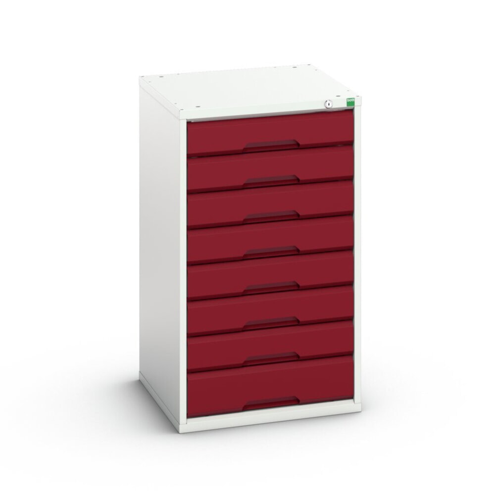 bott verso Schubladenschrank, mit 8 Schubladen, BxTxH: 525 x 550 x 900 mm
