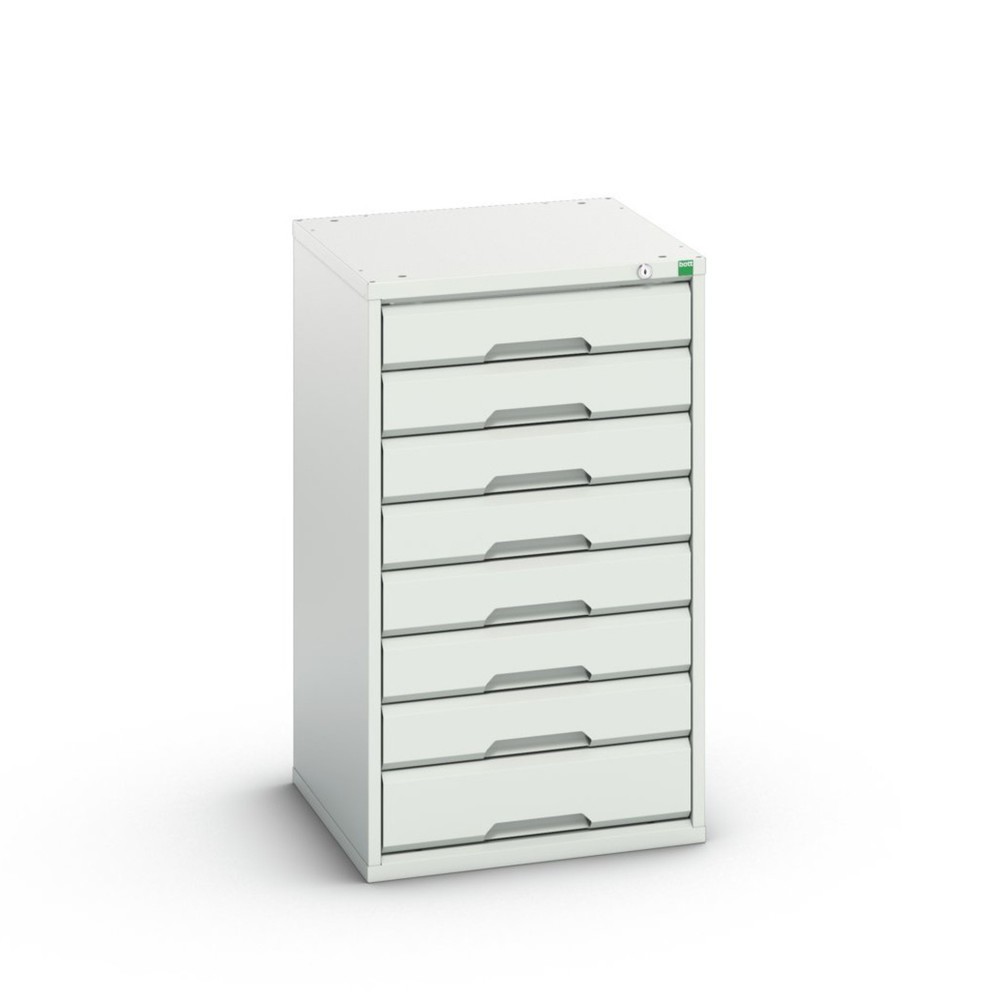 bott verso Schubladenschrank, mit 8 Schubladen, BxTxH: 525 x 550 x 900 mm