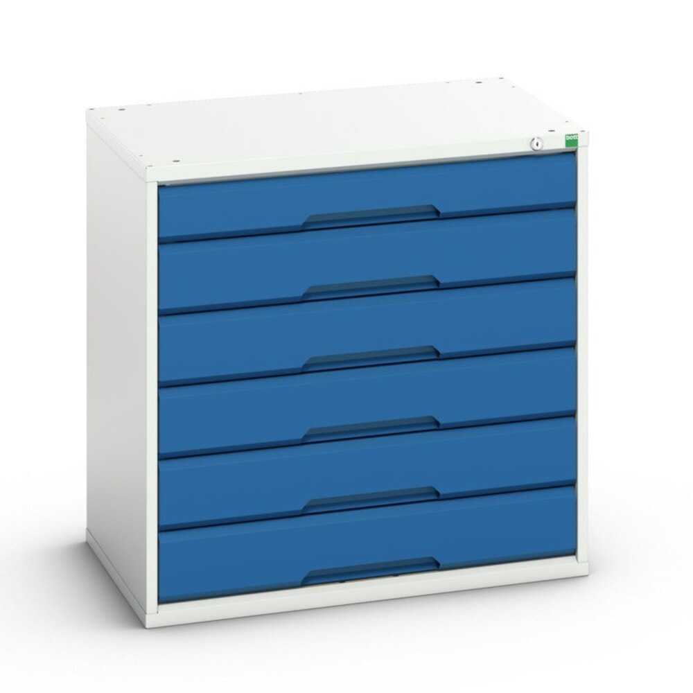 bott verso Schubladenschrank, mit 6 Schubladen, BxTxH: 800 x 550 x 800 mm
