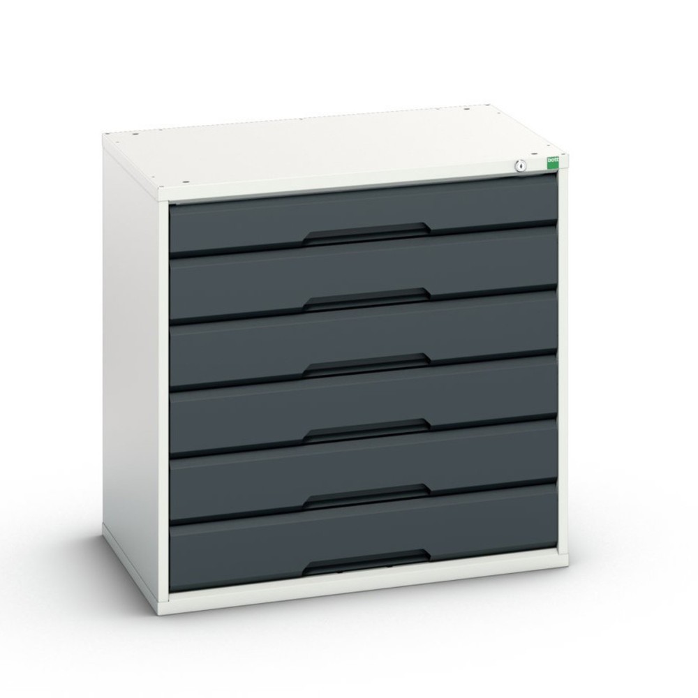 bott verso Schubladenschrank, mit 6 Schubladen, BxTxH: 800 x 550 x 800 mm
