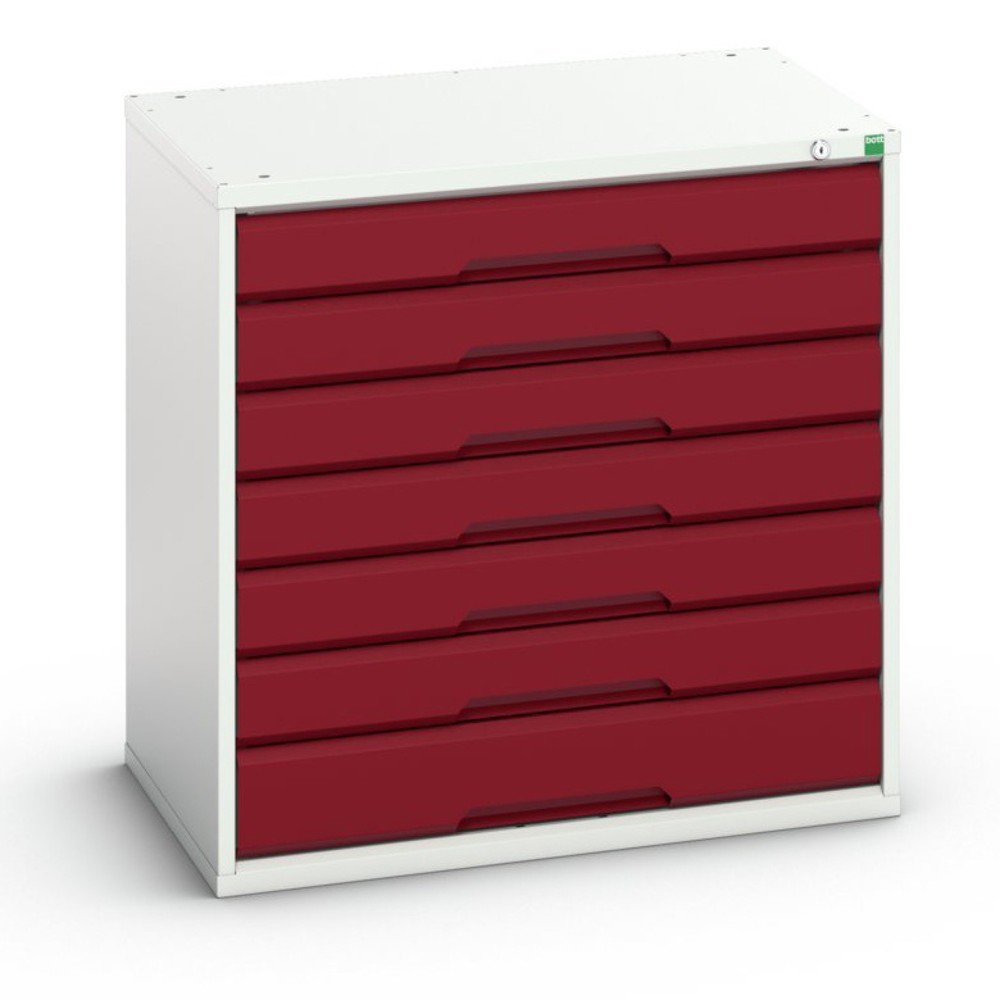 bott verso Schubladenschrank, mit 7 Schubladen, BxTxH: 800 x 550 x 800 mm