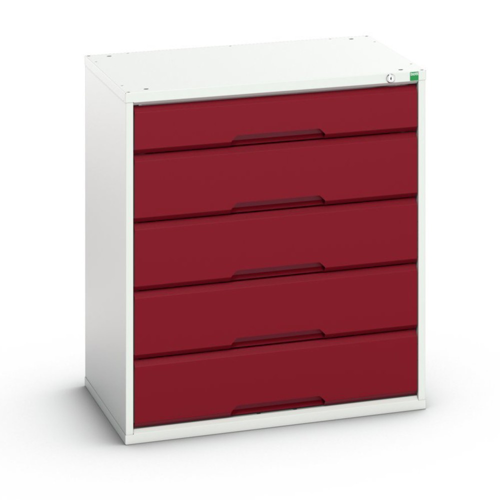 bott verso Schubladenschrank, mit 5 Schubladen, BxTxH: 800 x 550 x 900 mm