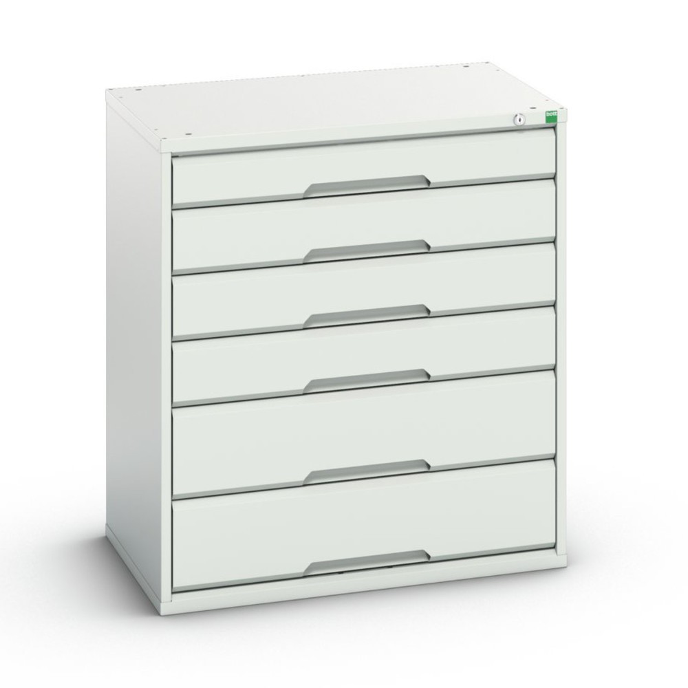 bott verso Schubladenschrank, mit 6 Schubladen, BxTxH: 800 x 550 x 900 mm