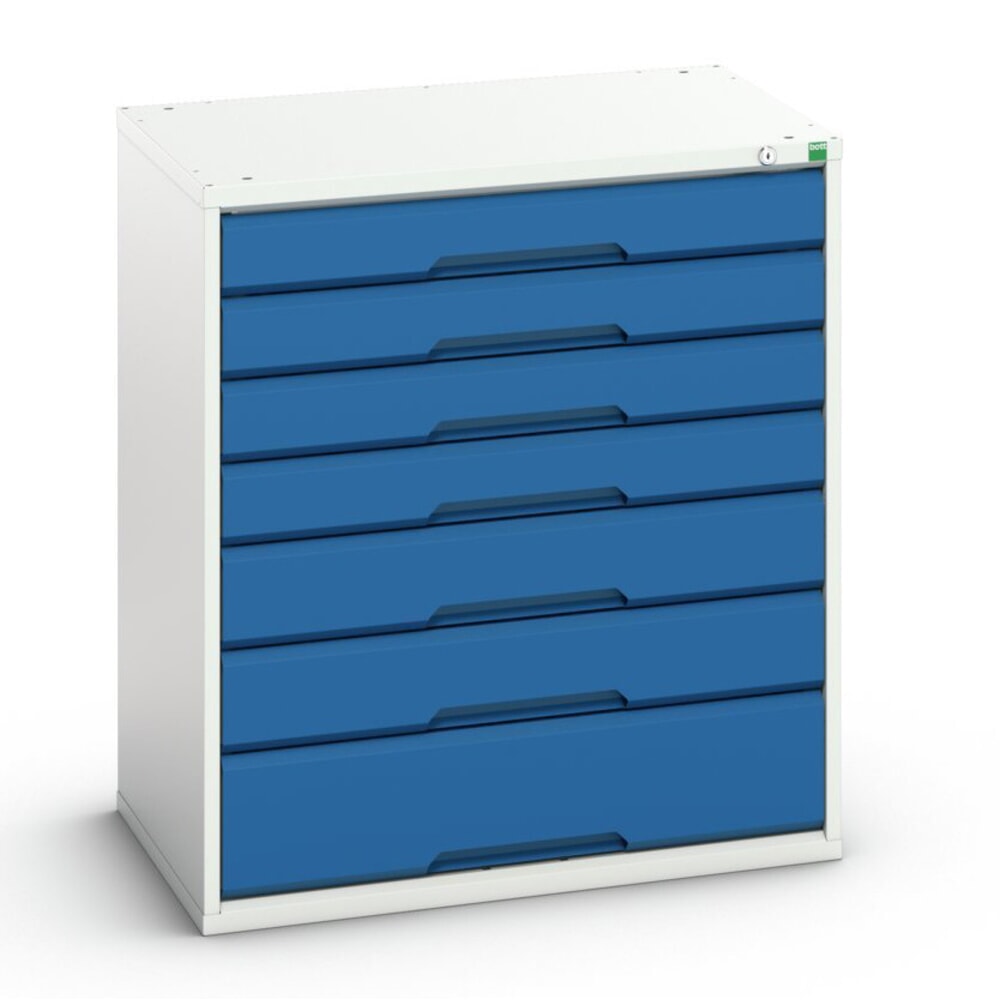bott verso Schubladenschrank, mit 7 Schubladen, BxTxH: 800 x 550 x 900 mm