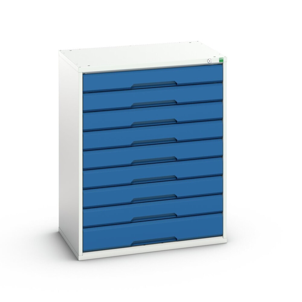 bott verso Schubladenschrank, mit 9 Schubladen, BxTxH: 800 x 550 x 1000 mm