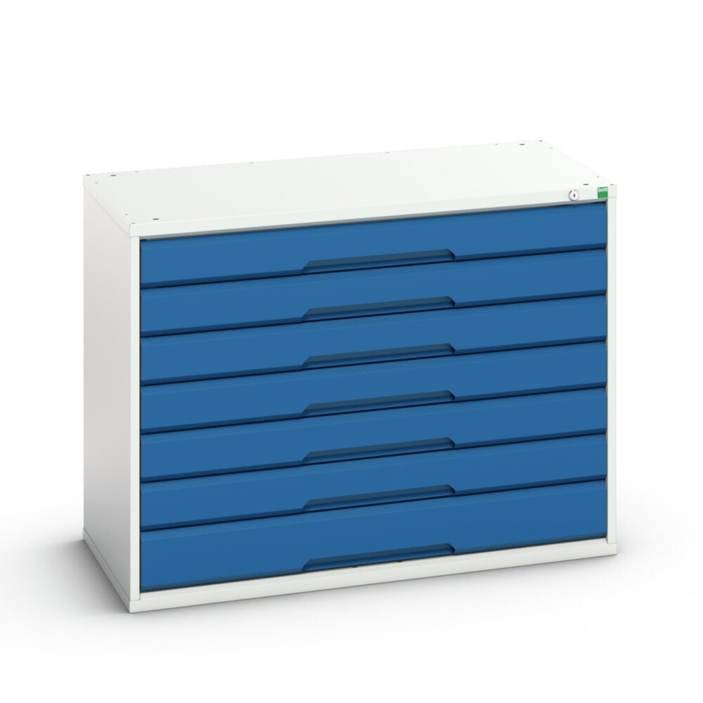 bott verso Schubladenschrank, mit 7 Schubladen, BxTxH: 1050 x 550 x 800 mm