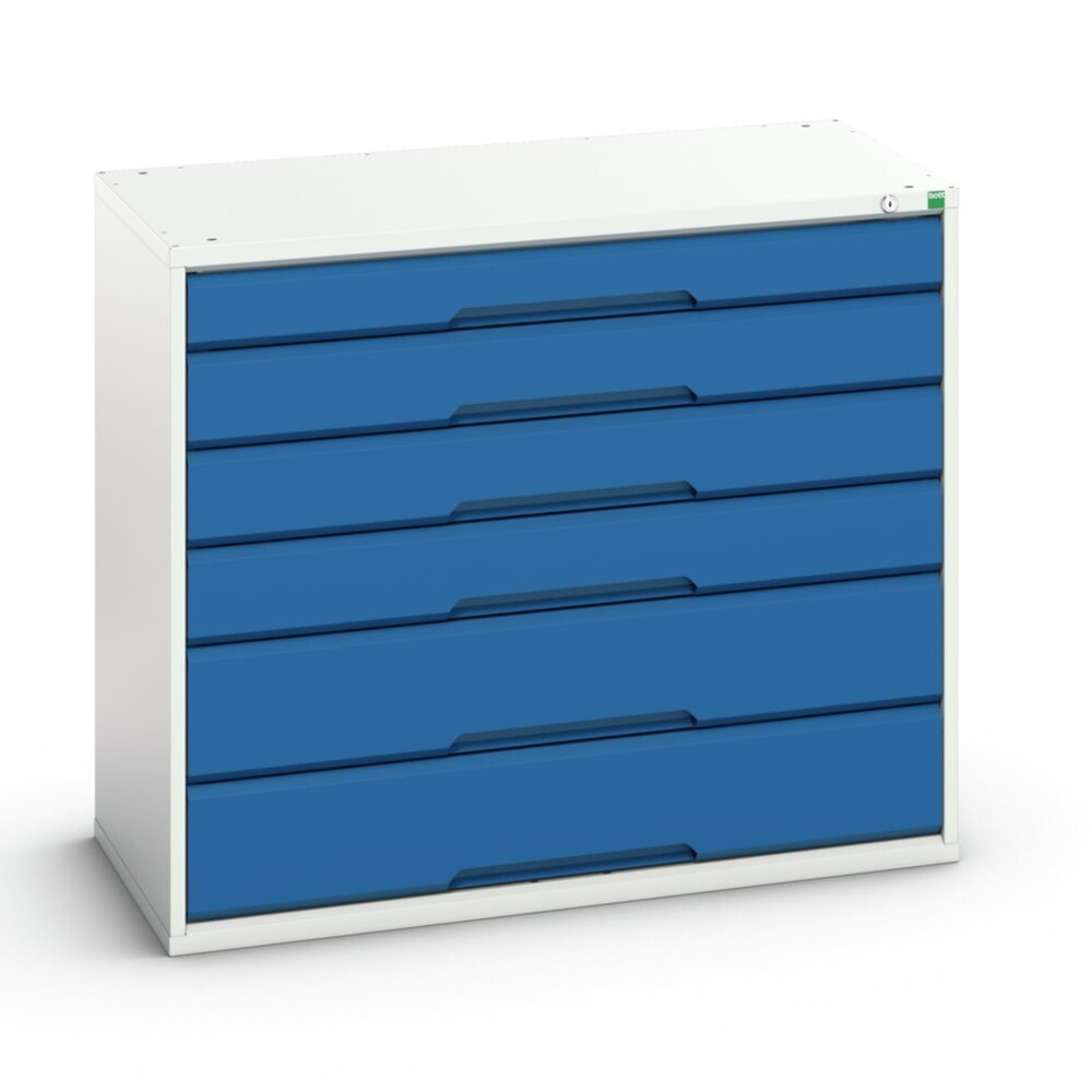 bott verso Schubladenschrank, mit 6 Schubladen, BxTxH: 1050 x 550 x 900 mm