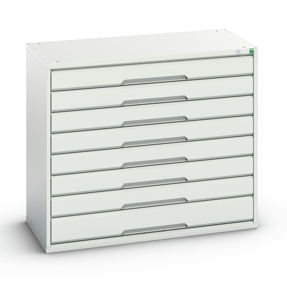 bott verso Schubladenschrank, mit 8 Schubladen, BxTxH: 1050 x 550 x 900 mm