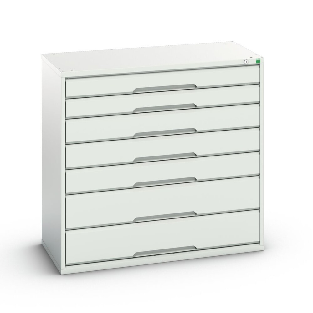 bott verso Schubladenschrank, mit 7 Schubladen, BxTxH: 1050 x 550 x 1000 mm