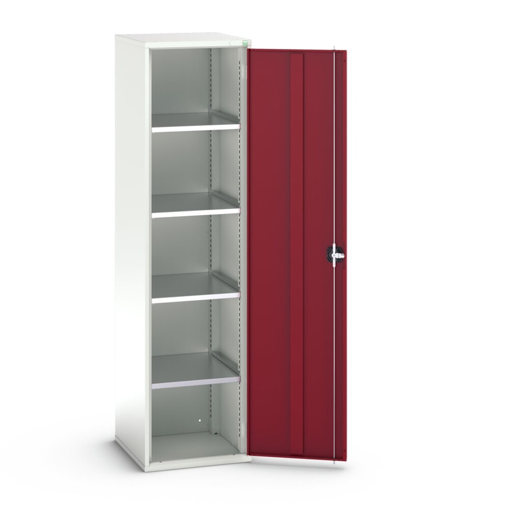 bott verso Flügeltürschrank, mit 4 Fachböden, BxTxH: 525 x 550 x 2000 mm