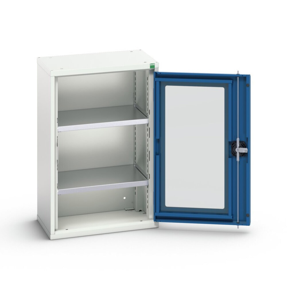 bott verso Beistellschrank mit Sichtfenster, mit 2 Fachböden, BxTxH: 525 x 350 x 800 mm