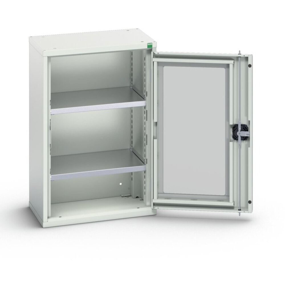 bott verso Beistellschrank mit Sichtfenster, mit 2 Fachböden, BxTxH: 525 x 350 x 800 mm
