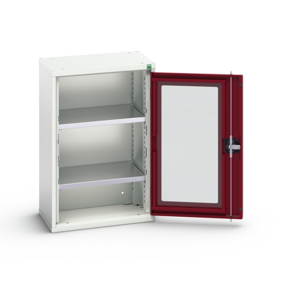 bott verso Beistellschrank mit Sichtfenster, mit 2 Fachböden, BxTxH: 525 x 350 x 800 mm