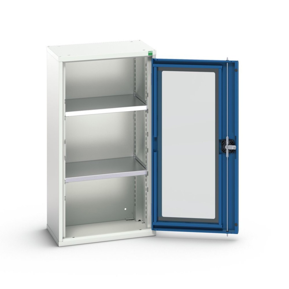 bott verso Beistellschrank mit Sichtfenster, mit 2 Fachböden, BxTxH: 525 x 350 x 1000 mm