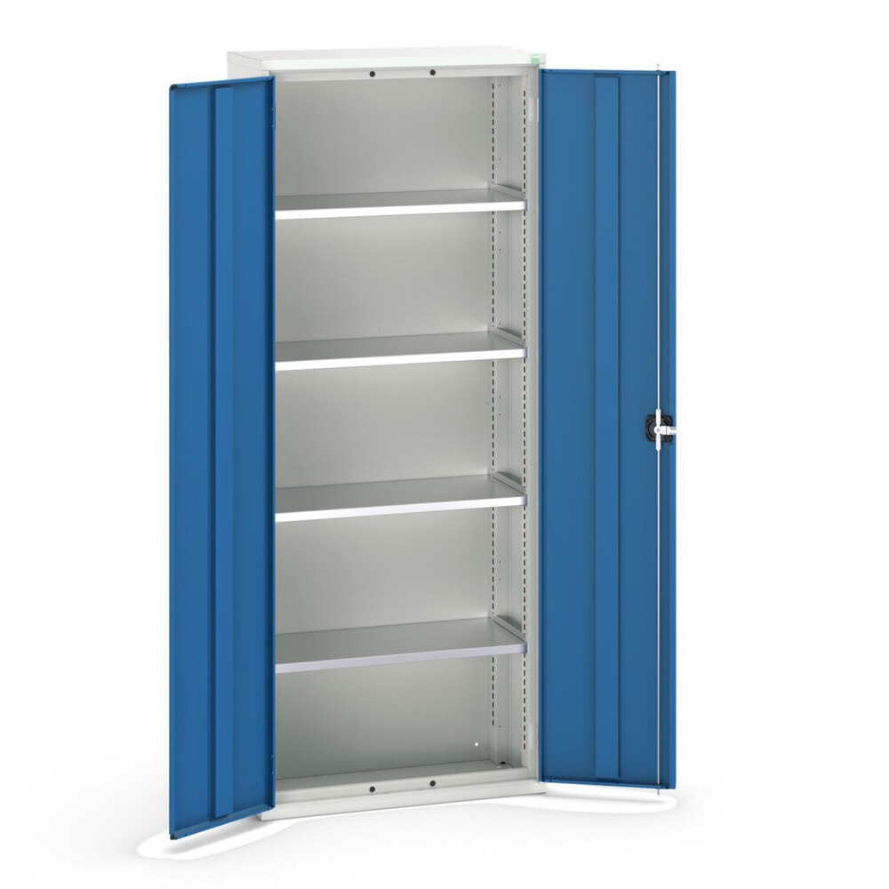 bott verso Flügeltürschrank, mit 4 Fachböden, BxTxH: 800 x 350 x 2000 mm
