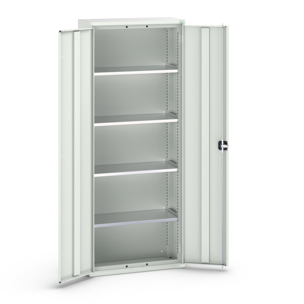 bott verso Flügeltürschrank, mit 4 Fachböden, BxTxH: 800 x 350 x 2000 mm