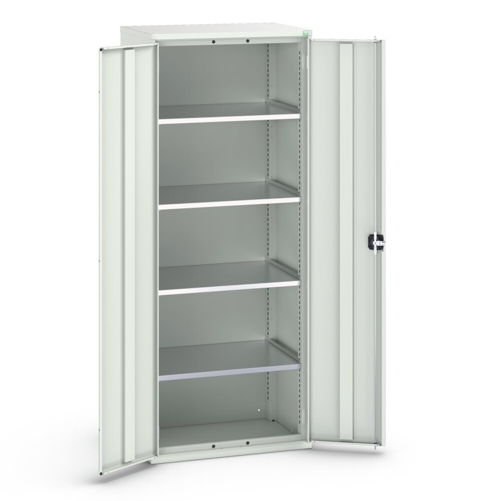 bott verso Flügeltürschrank, mit 4 Fachböden, BxTxH: 800 x 550 x 2000 mm
