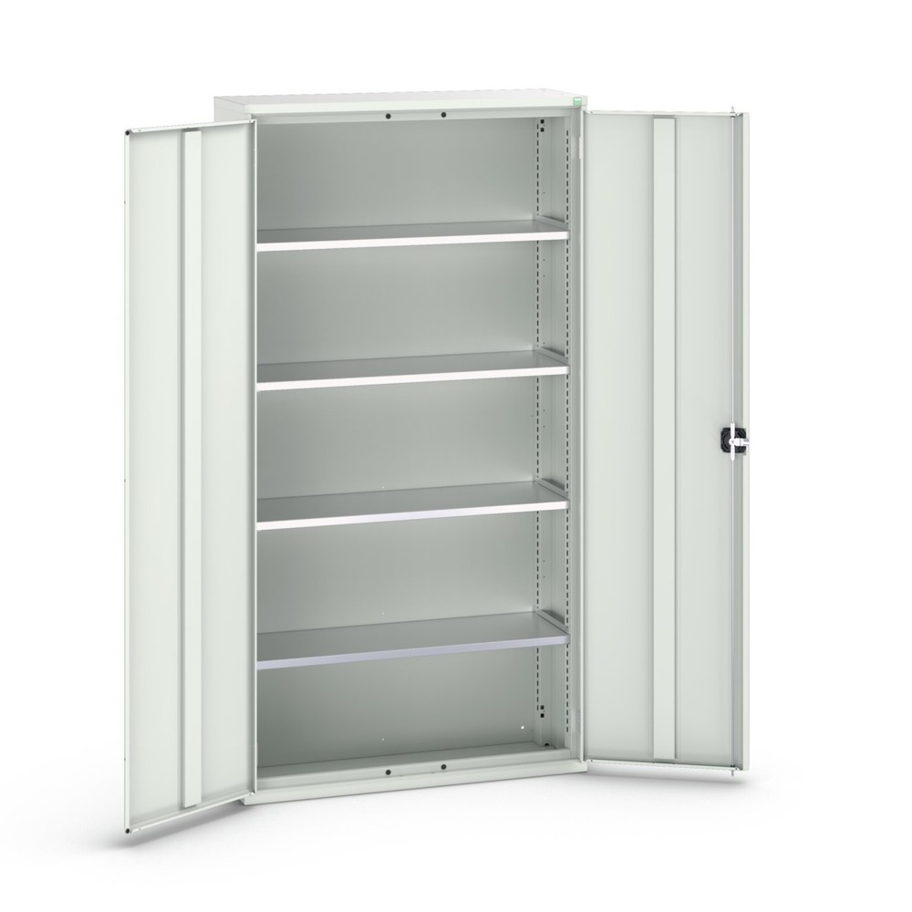 bott verso Flügeltürschrank, mit 4 Fachböden, BxTxH: 1050 x 350 x 2000 mm