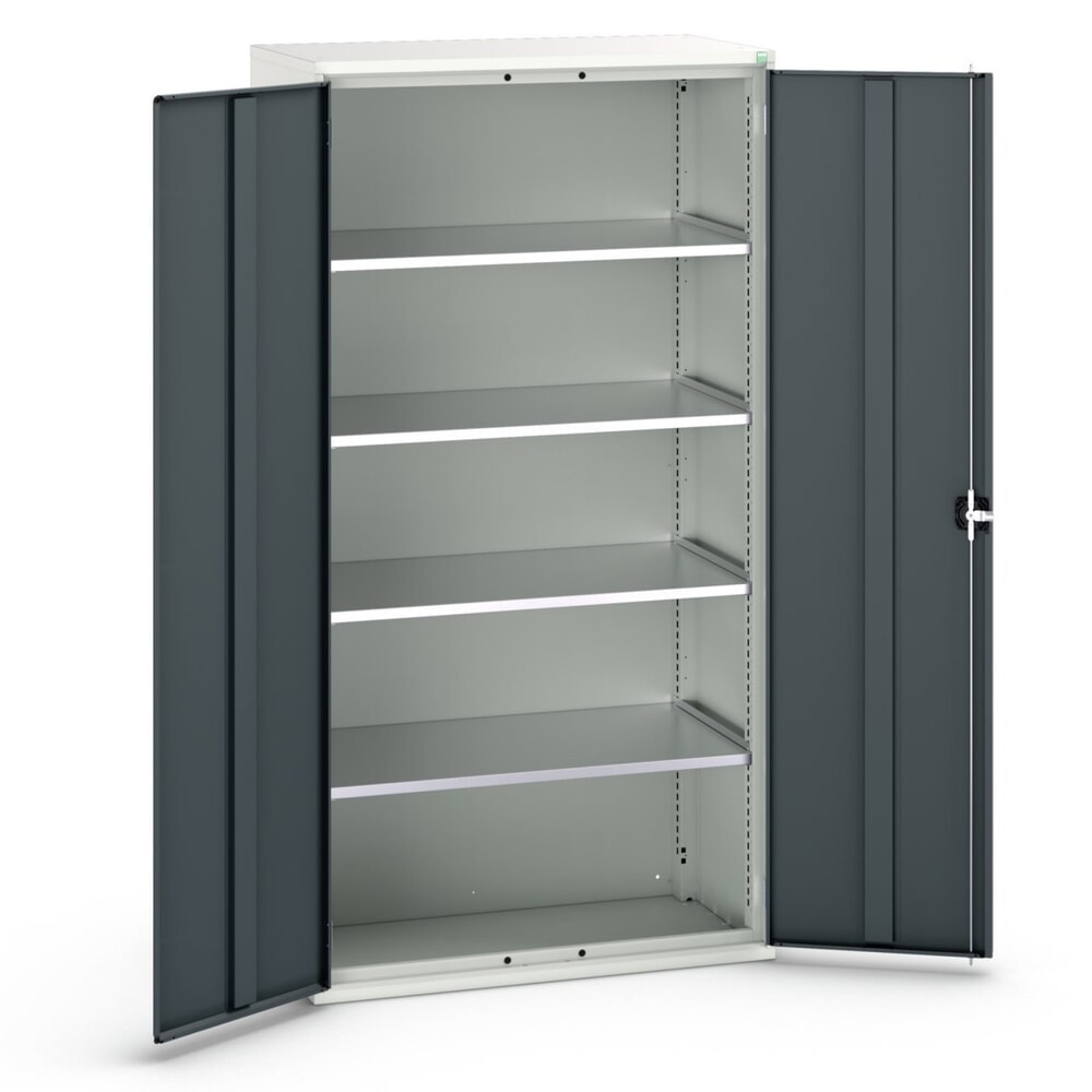 bott verso Flügeltürschrank, mit 4 Fachböden, BxTxH: 1050 x550 x 2000 mm