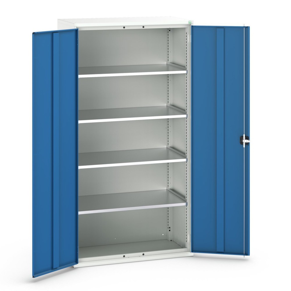 bott verso Flügeltürschrank, mit 4 Fachböden, BxTxH: 1050 x550 x 2000 mm