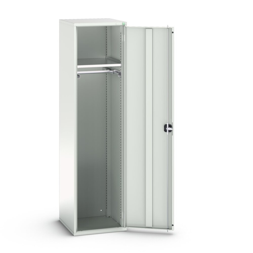 bott verso Kleiderspind, mit 1 Fachboden und 1 Kleiderstange, BxTxH: 525 mm x 550 mm x 2000 mm
