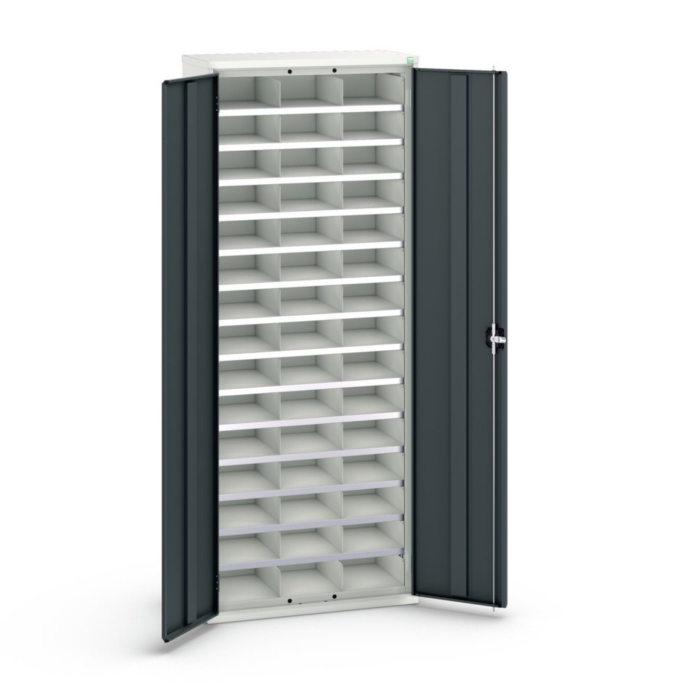 bott verso Fächerschrank, mit 45 Abteilen, BxTxH: 800 x 350 x 2000 mm