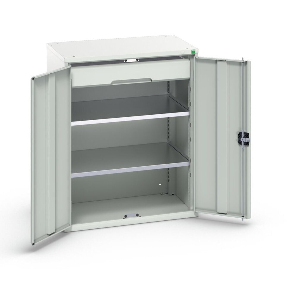 bott verso Beistellschrank mit Schubladen, mit 2 Fachböden und 1 Schublade, BxTxH: 800 x 550 x 1000 mm