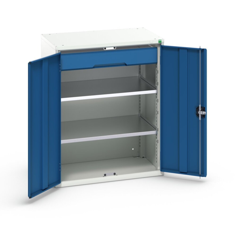bott verso Beistellschrank mit Schublade, mit 2 Fachböden und 1 Schublade, BxTxH: 800 x 550 x 1000 mm